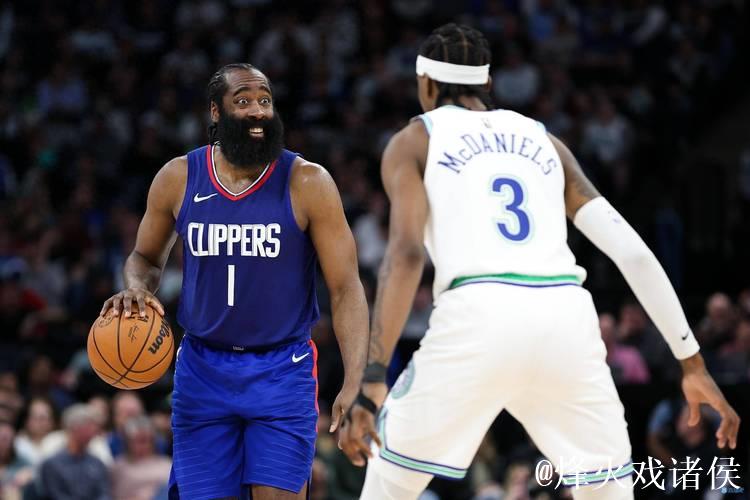 兰德尔狂揽20分哈登状态低迷 森林狼终结快船主场9连胜 兰德尔狂揽20分哈登状态低迷 森林狼终结快船主场9连胜